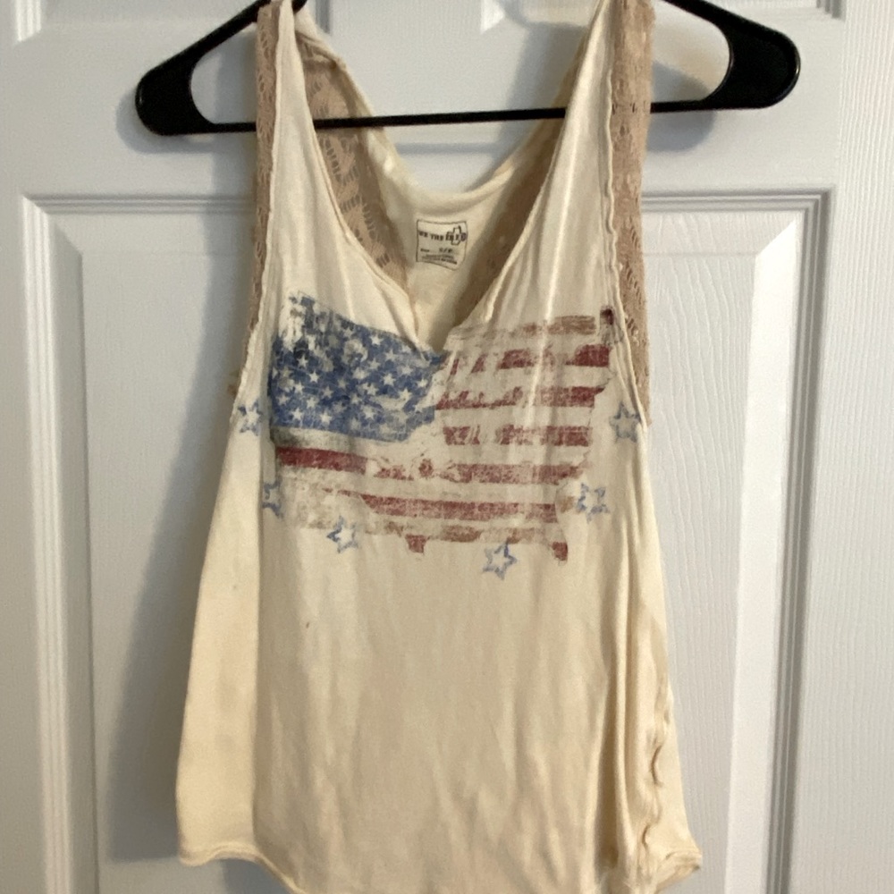 American flag shirt